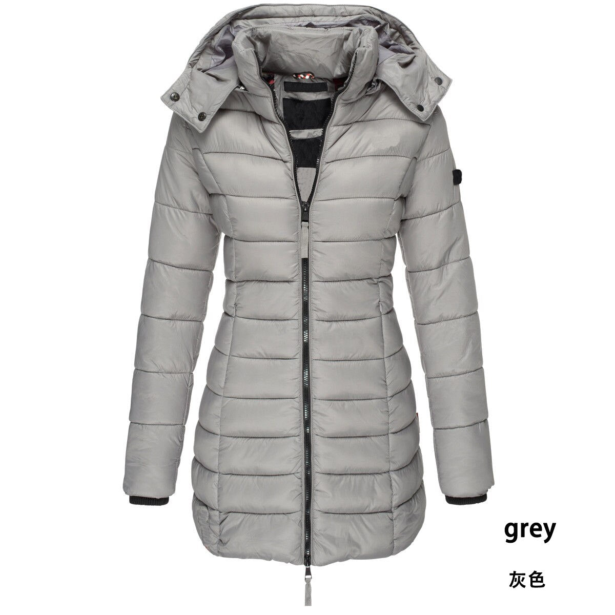Zogaa Brand Women Parkas Winter Jacket Coat Casual Slim Fit Cotton Padded Jacket Long Parka Women Wadded Warm Hooded Overcoats